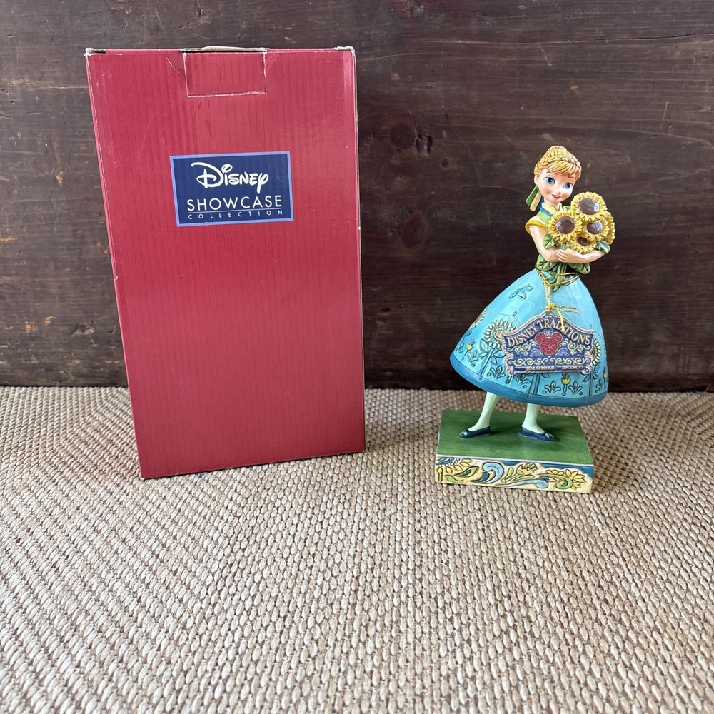 Jim Shore Disney Traditions Frozen Ana "Spring In Bloom" Figurine